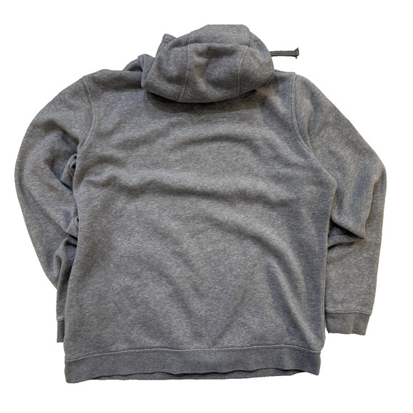 Nike Hoodie Mens Large Gray Pack Strong Paw Embroidered Soft Pullover Sweatshirt - Picture 8 of 8